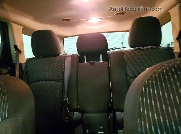 3C4PDCBG8HT516166 2017 DODGE JOURNEY Cream Вид задніх сидінь