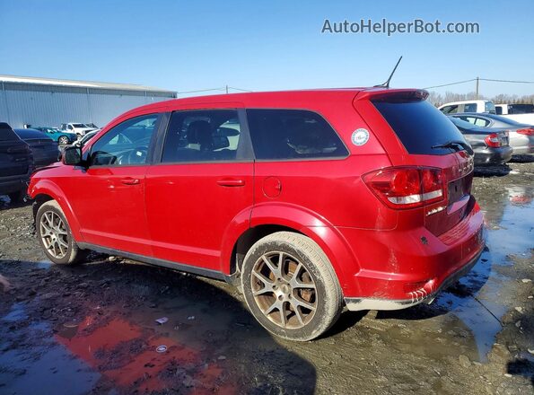 3C4PDCEG1JT380643 2018 DODGE JOURNEY Red Trasero izquierdo