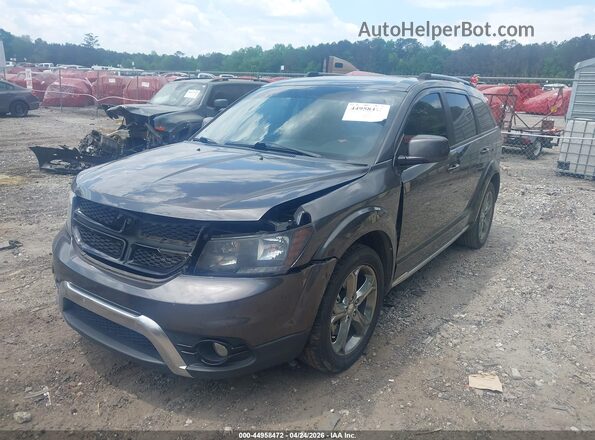3C4PDCGB9HT527366 2017 DODGE JOURNEY Gray Przód lewy