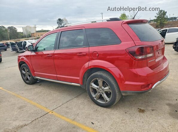 3C4PDCGG8JT156539 2018 DODGE JOURNEY Красный Задняя левая четверть