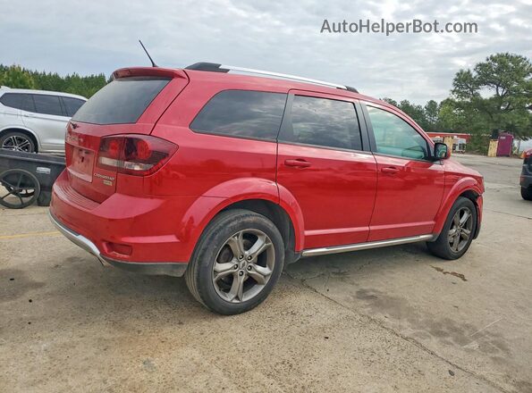 3C4PDCGG8JT156539 2018 DODGE JOURNEY Красный Задняя правая четверть