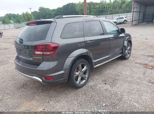 3C4PDCGG8JT172224 2018 DODGE JOURNEY Gray Задня права чверть