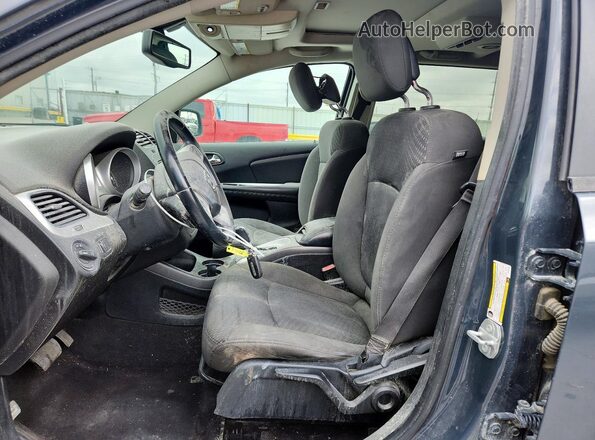 3C4PDCGGXHT626189 2017 DODGE JOURNEY Blue წინა სალონის ხედი