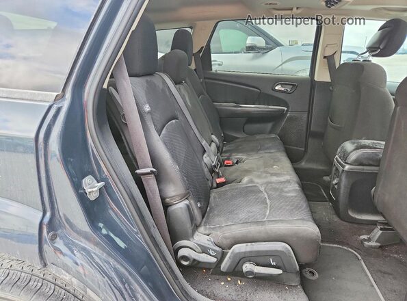 3C4PDCGGXHT626189 2017 DODGE JOURNEY Blue უკანა სალონის ხედი