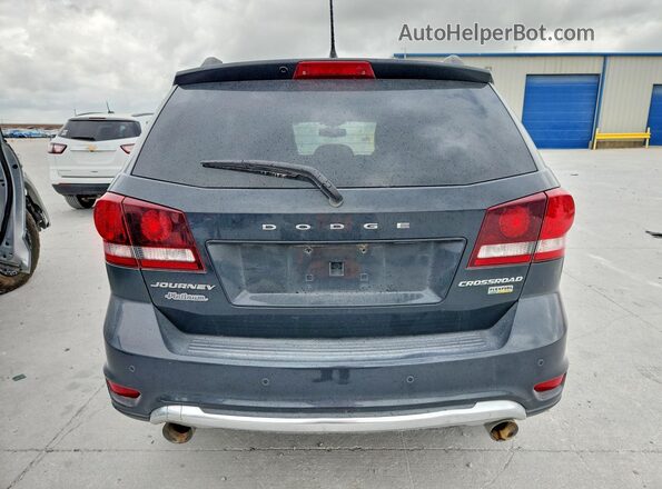 3C4PDCGGXHT626189 2017 DODGE JOURNEY Blue უკანა ხედი