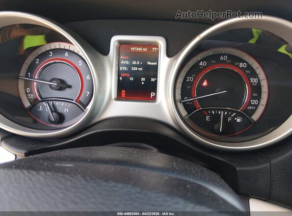 3C4PDDBGXGT215855 2016 DODGE JOURNEY Silver Widok tylnych siedzeń