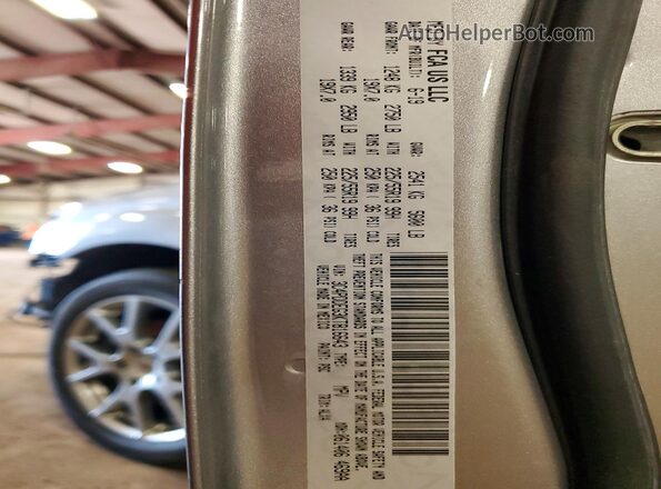 3C4PDDEG3KT816643 2019 DODGE JOURNEY Silver Vista interior de 360 grados