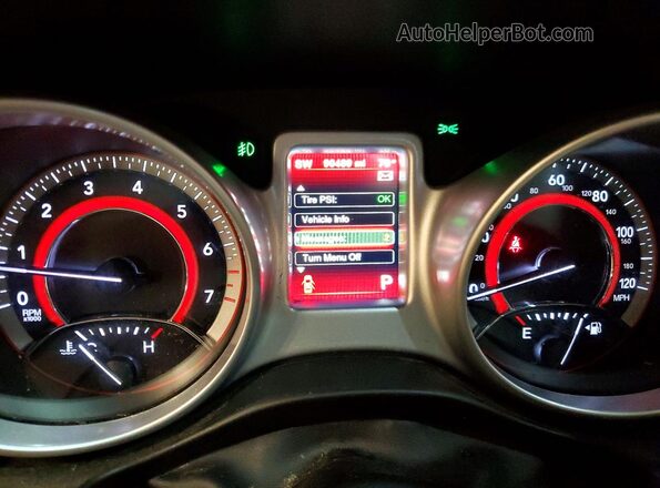 3C4PDDEG3KT816643 2019 DODGE JOURNEY Silver Vista del cuadro de instrumentos