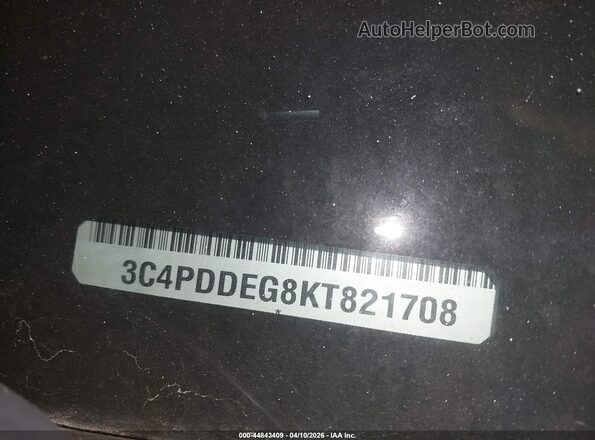 3C4PDDEG8KT821708 2019 DODGE JOURNEY Белый Вид подкапотного пространства