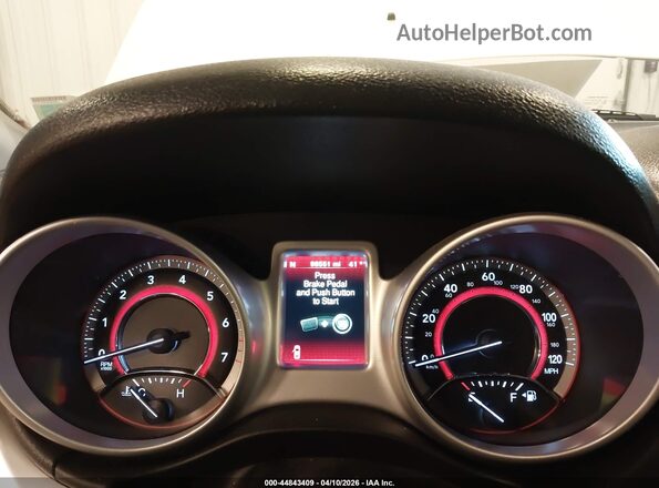 3C4PDDEG8KT821708 2019 DODGE JOURNEY Белый Вид задних сидений