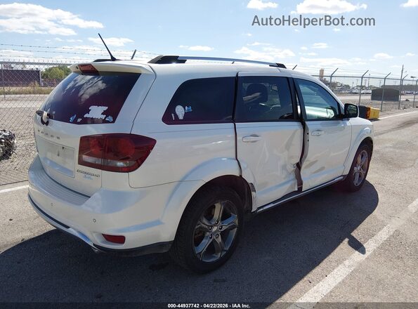 3C4PDDGG2HT703692 2017 DODGE JOURNEY Белый Задняя правая четверть