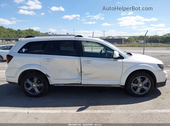 3C4PDDGG2HT703692 2017 DODGE JOURNEY Белый Вид задней части салона