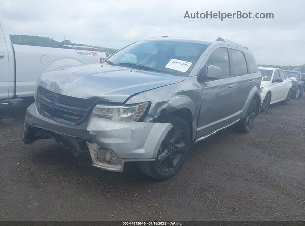 3C4PDDGG4JT514614 2018 DODGE JOURNEY Silver წინა მარცხენა ხედი სამი მეოთხედიდან