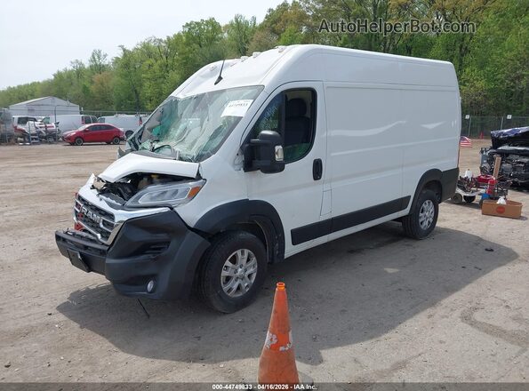 3C6LRVCG0SE514537 2025 RAM PROMASTER 2500 White Առջևի ձախ երեք քառորդ տեսարան