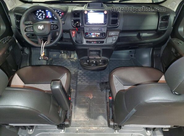 3C6LRVCG2TE174891 2026 RAM PROMASTER Gray Dashboard view