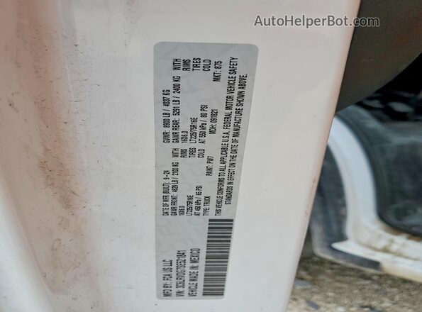 3C6LRVDG7SE521841 2025 RAM PROMASTER Белый Вид наклейки с VIN-кодом
