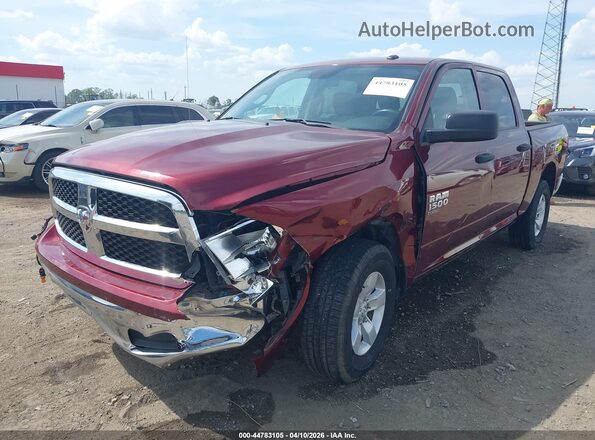 3C6RR7KG5PG641495 2023 RAM 1500 CLASSIC Maroon Przód lewy