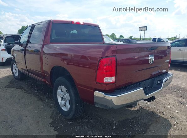 3C6RR7KG5PG641495 2023 RAM 1500 CLASSIC Maroon Tył lewy