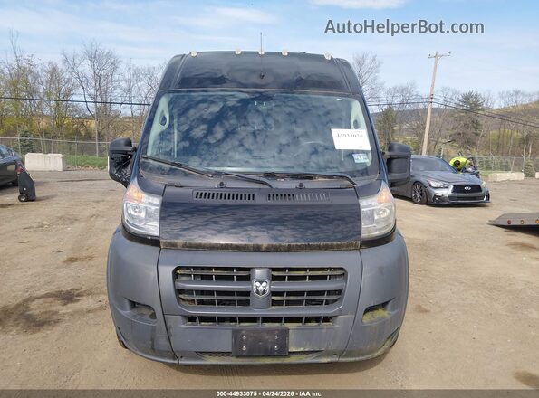 3C6TRVCG4JE100871 2018 RAM PROMASTER 2500 Black Вид щитка приладів