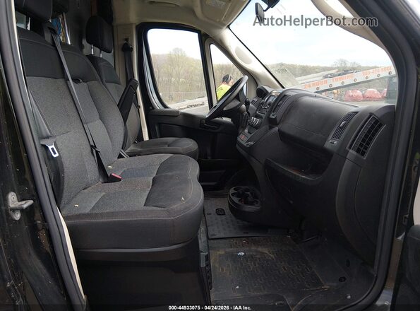3C6TRVCG4JE100871 2018 RAM PROMASTER 2500 Black Вид салону спереду