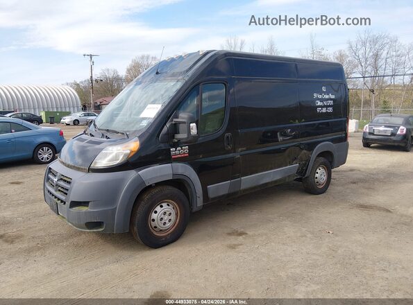 3C6TRVCG4JE100871 2018 RAM PROMASTER 2500 Black Передня ліва чверть