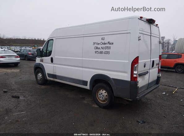 3C6TRVCG7HE515516 2017 RAM PROMASTER 2500 Белый Задняя левая четверть