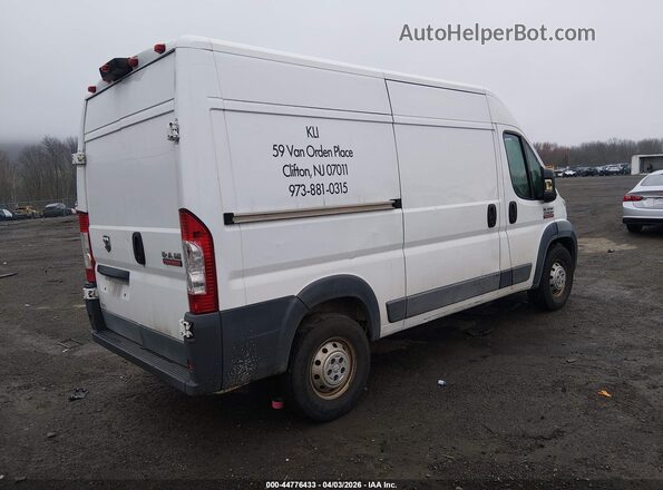 3C6TRVCG7HE515516 2017 RAM PROMASTER 2500 Белый Задняя правая четверть