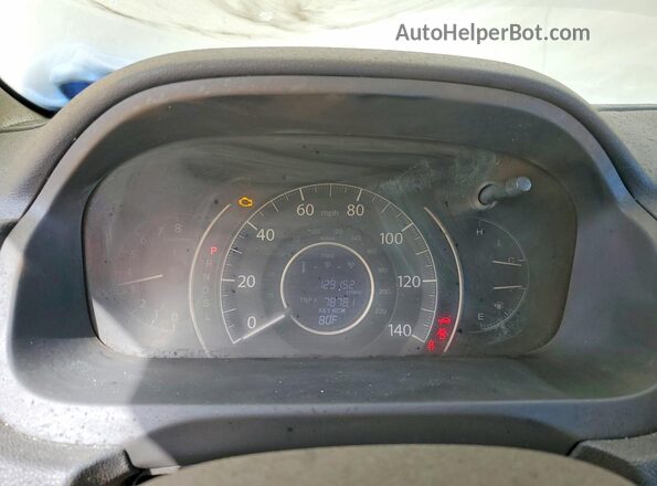 3CZRM3H58GG722460 2016 HONDA CR-V Black Instrument cluster view
