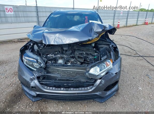 3CZRU5H1XMM720490 2021 HONDA HR-V Gray Widok z przodu