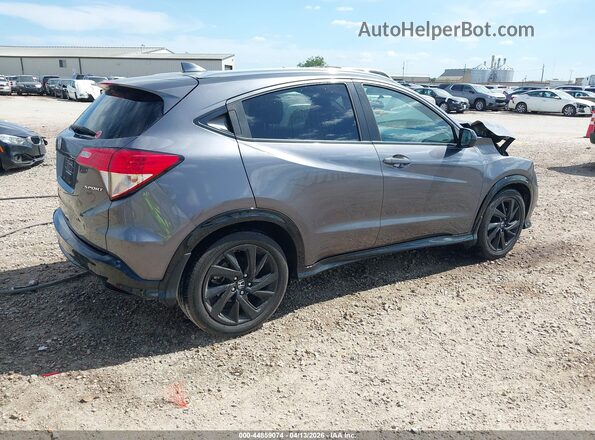 3CZRU5H1XMM720490 2021 HONDA HR-V Gray Tył prawy