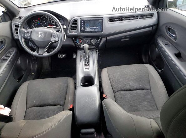 3CZRU6H10MM725591 2021 HONDA HR-V Black Առջևի վահանակի տեսք