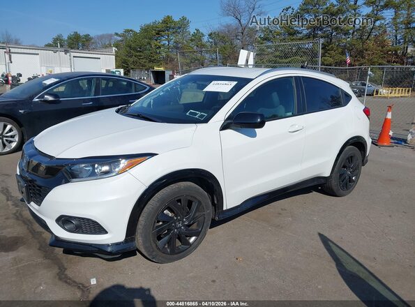 3CZRU6H11MM754677 2021 HONDA HR-V Белый Передняя левая четверть