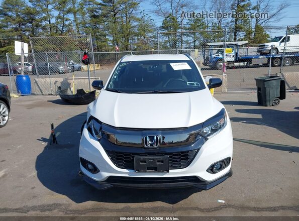 3CZRU6H11MM754677 2021 HONDA HR-V Белый Вид щитка приборов
