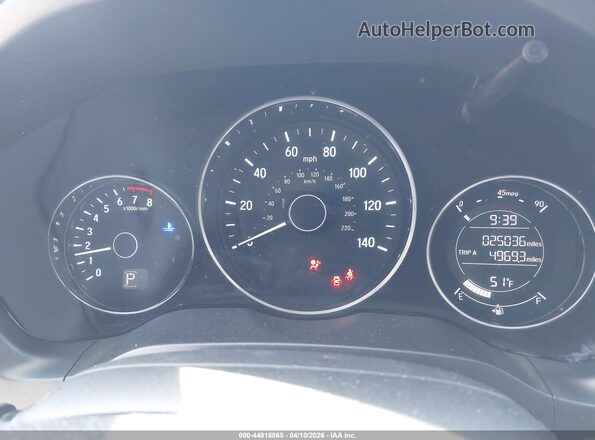 3CZRU6H11MM754677 2021 HONDA HR-V Белый Вид задних сидений