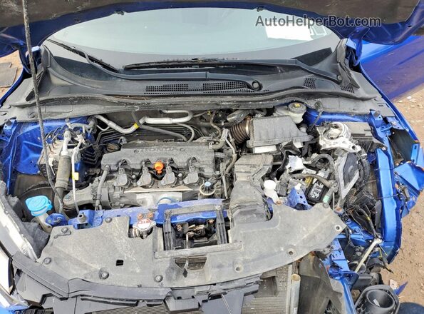 3CZRU6H15MM746243 2021 HONDA HR-V Blue ძრავის განყოფილების ხედი