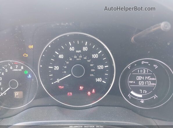 3CZRU6H18KM736299 2019 HONDA HR-V White Հետևի նստատեղերի տեսք