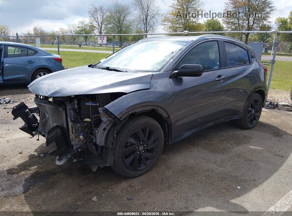 3CZRU6H19MM731826 2021 HONDA HR-V Gray 