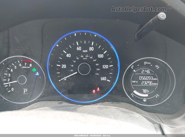3CZRU6H36NM761756 2022 HONDA HR-V Gray Vista de los asientos traseros