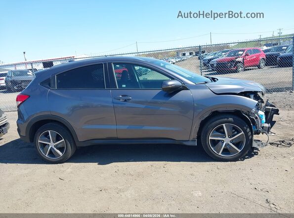 3CZRU6H52MM704079 2021 HONDA HR-V Gray უკანა სალონის ხედი