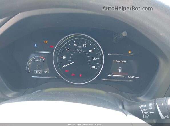 3CZRU6H52MM704079 2021 HONDA HR-V Gray უკანა სავარძლების ხედი