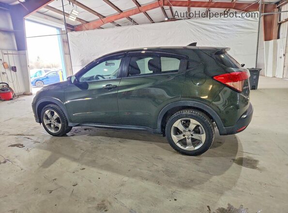 3CZRU6H53HM716182 2017 HONDA HR-V Green Trasero izquierdo
