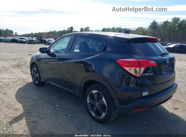 3CZRU6H5XJM727962 2018 HONDA HR-V Black Задня ліва чверть