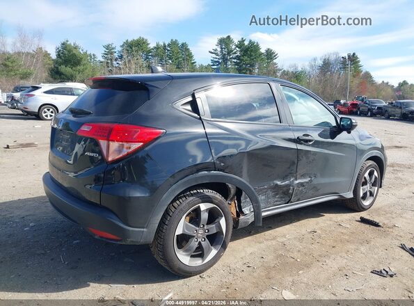 3CZRU6H5XJM727962 2018 HONDA HR-V Black Задня права чверть
