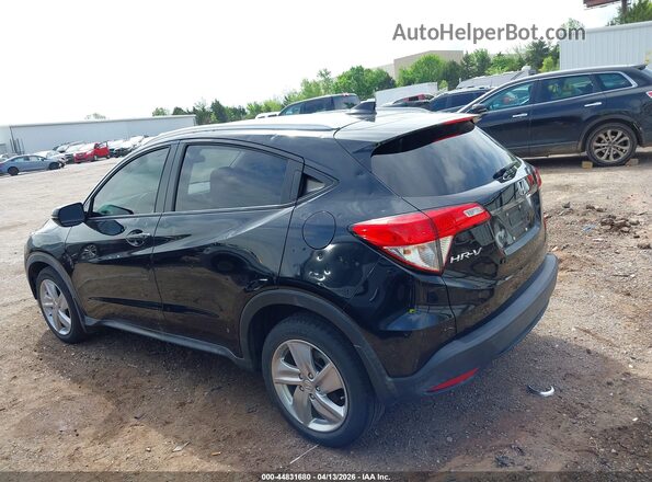 3CZRU6H5XLM711652 2020 HONDA HR-V Black Widok wnętrza 360 stopni