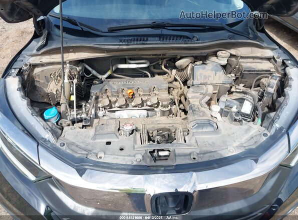 3CZRU6H5XLM711652 2020 HONDA HR-V Black Widok z tyłu