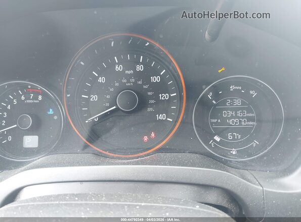 3CZRU6H70JM700299 2018 HONDA HR-V Белый Вид задних сидений