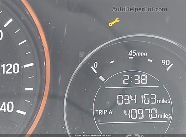 3CZRU6H70JM700299 2018 HONDA HR-V Белый 