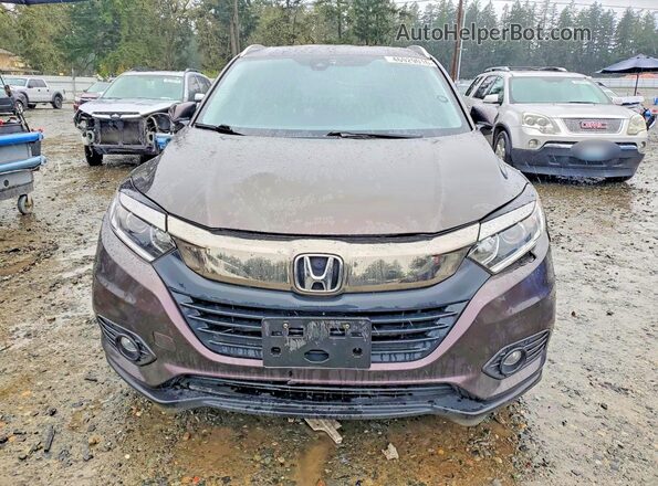 3CZRU6H70MM724977 2021 HONDA HR-V Brown წინა ხედი