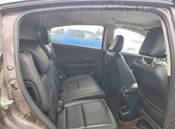 3CZRU6H70MM724977 2021 HONDA HR-V Brown უკანა სავარძლების ხედი