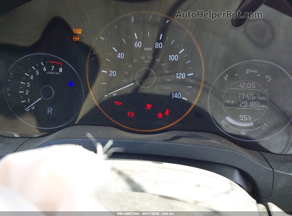 3CZRU6H72HM725974 2017 HONDA HR-V Черный Вид задних сидений